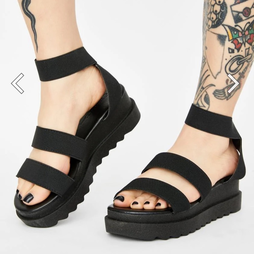 Dolls Kill Chunky Gladiator Sandals